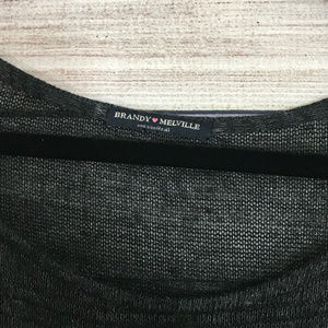 Brandy Melville Sweaters - Brandy Melville Gray Long Sleeve Light Sweater Brandy Melville Sweaters - Brandy Melville Gray Long Sleeve Light Sweater
